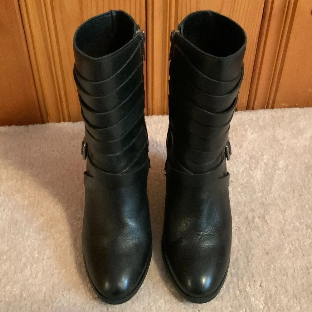Black Heeled Boots - Picture 3 of 7